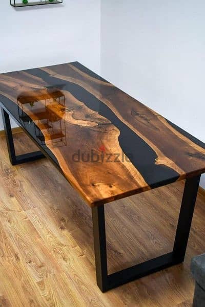 epoxy luxury dinning tables. contact 0092304-8683392 3