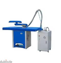 Industrial Boiler Suction Ironing Table with Jet Steam Iron.