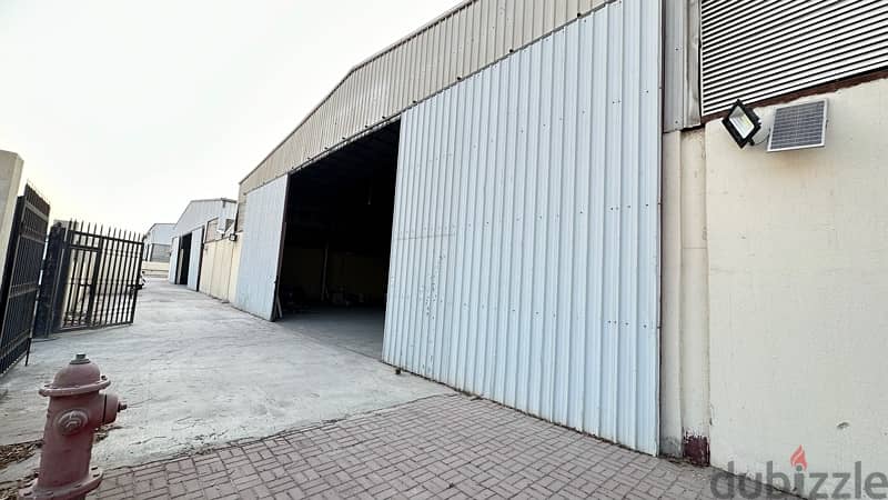 600 Steel Workshop with 6 Room For Rent 0