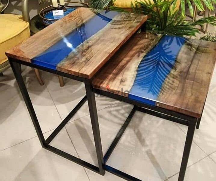 epoxy luxury dinning tables. whatsappfor order  0092304-8683392. 11