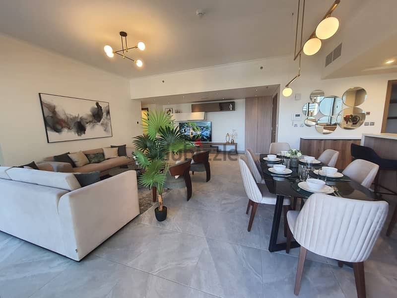 2-Bedroom Apartment in Lusail شقة بغرفتي نوم في لوسيل 9