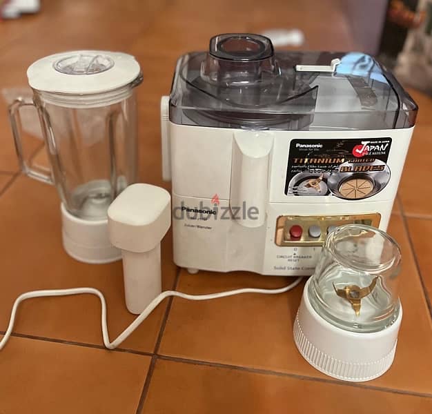 Panasonic Juicer blender 3 in 1 brand new Japan made 1