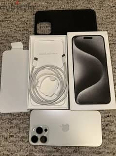 New iPhone 15 pro max 128GB 0