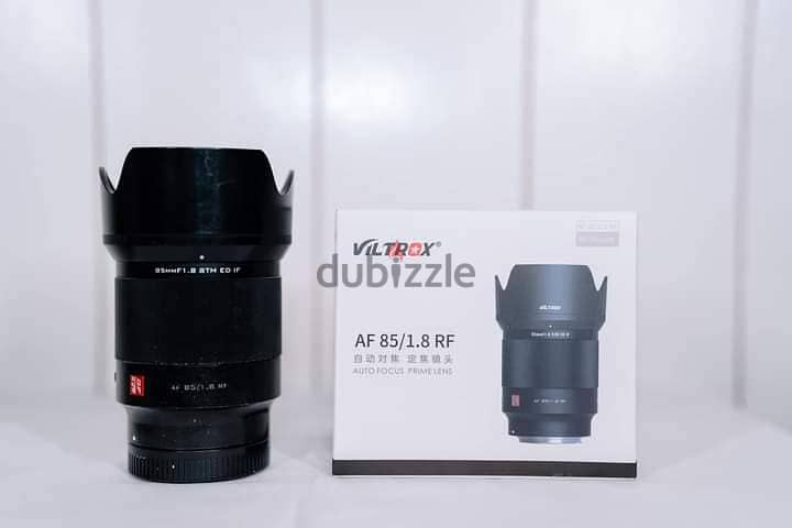 VILTROX RF 85 1.8 LENS for CANON 2