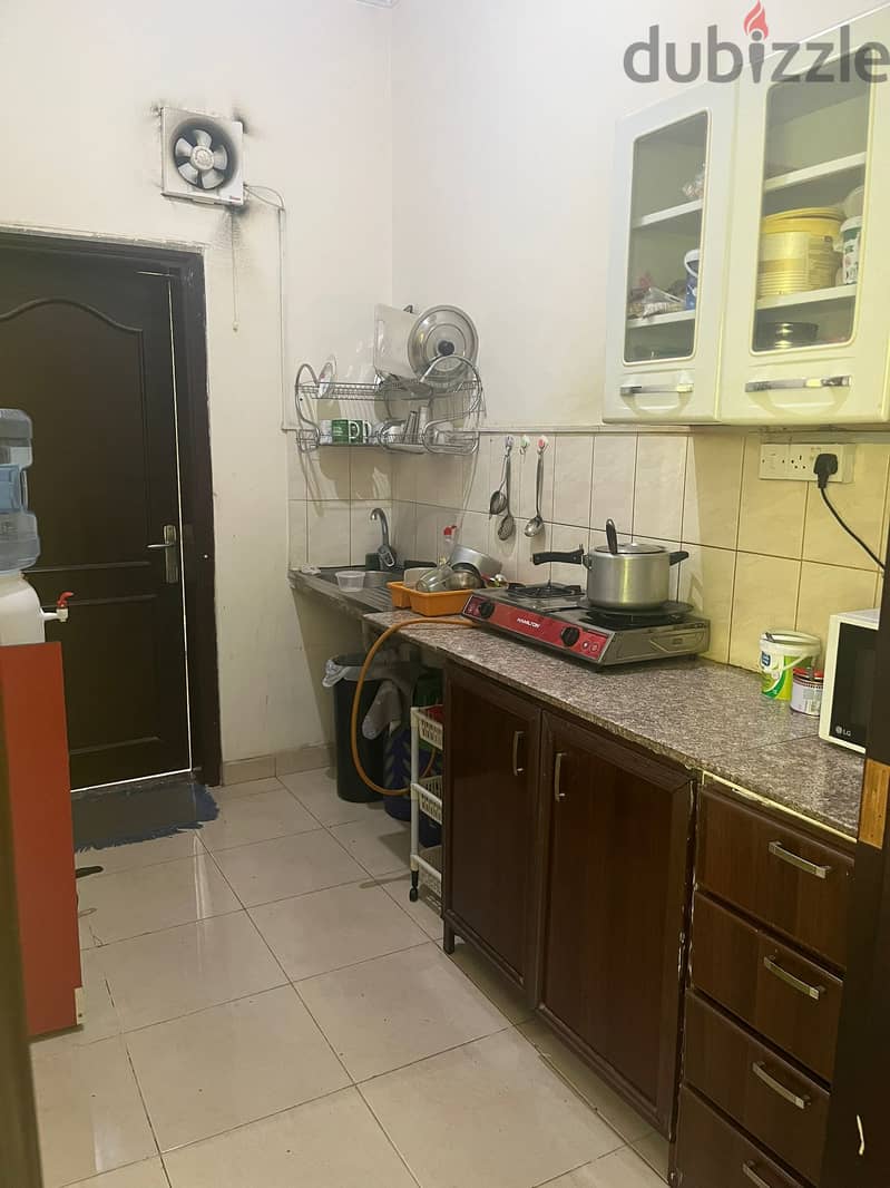 semi furnished 2bhk family accommodation 1