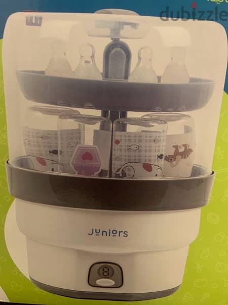 Junior steam sterilizer for baby bottles feeding 1