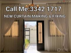 We do new office Curtains, Roller, blinds Making & fixing Work.