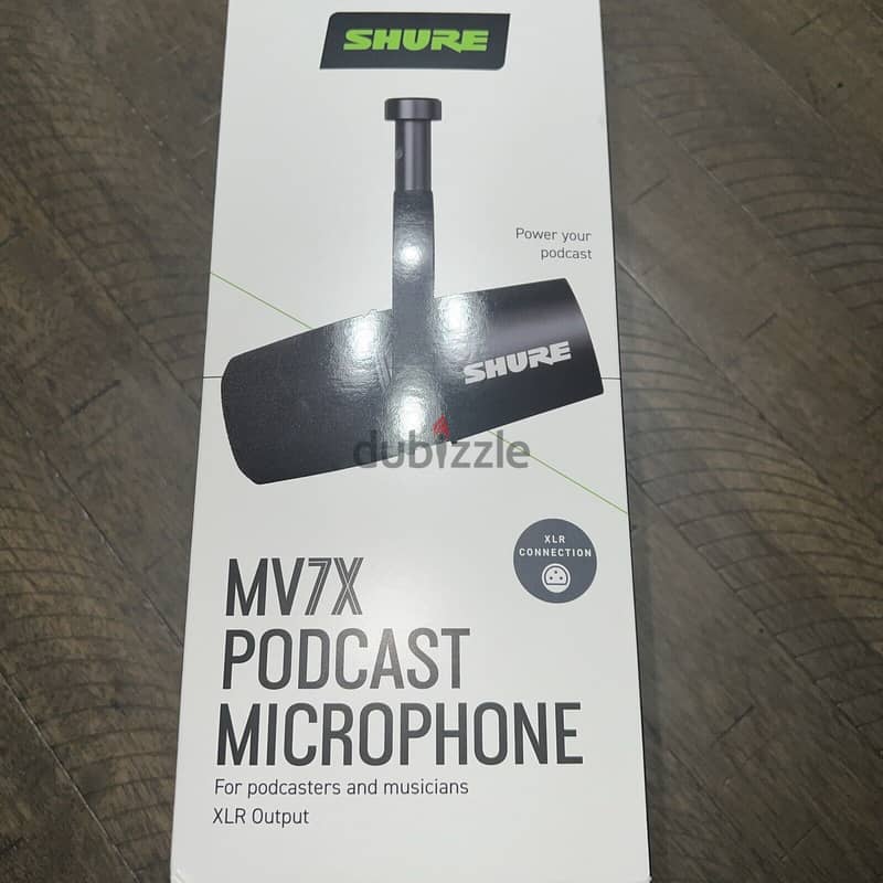 Shure MV7X XLR Podcast Microphone 5