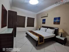 MONTHLY RENTAL 1BHK ( KAHRAMAA, WIFI AND CLEANING FREE)