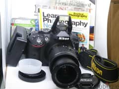 NIKON D5300 24.2 MP - BLACK VR DX 18-55MM LENS