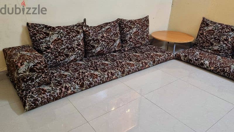 Table with Majlis sets for sale 1