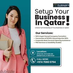 Setup Your Business In Qatar With 100% Ownership