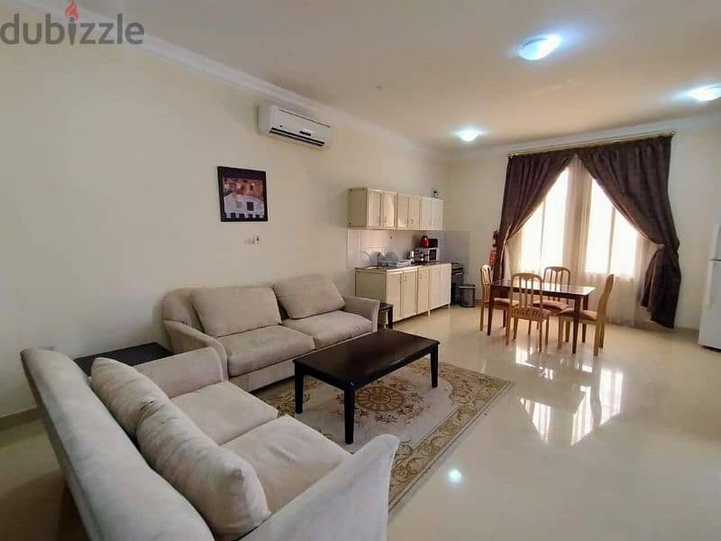 FULLY FURNISHED 1 BHK APARTMENT NEAR QATAR SPORTS CLUB. 1