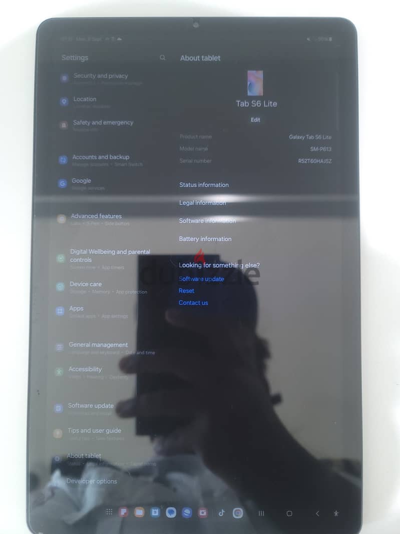 Samsung s6 lite tablet 1