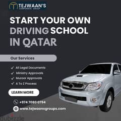 Start Your Own Driving School In Qatar