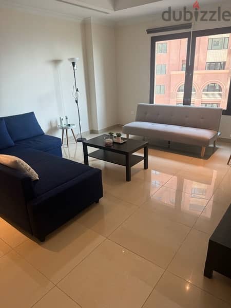 FF 1 Br Apartment for Rent, Porto Arabia, The Pearl 1