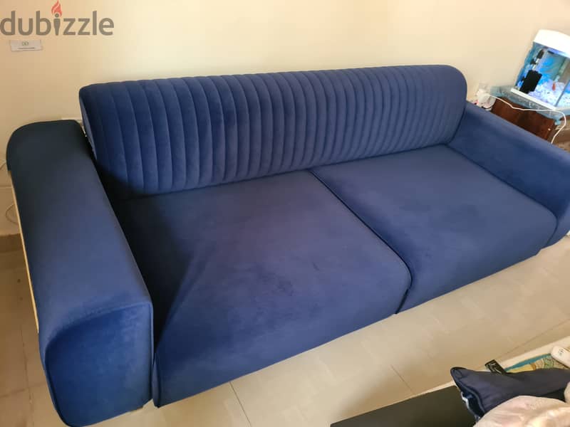 3- Seater Home Centre Sofa Cum Bed 1