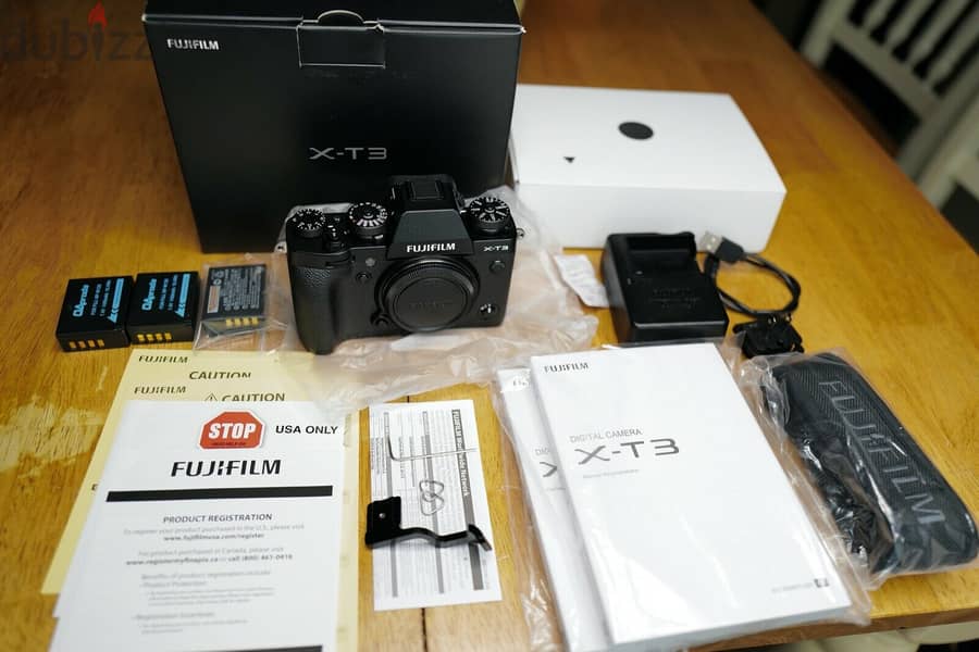 Fujifilm X-T3 Mirrorless Digital Camera Body 0