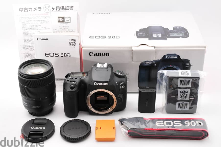 CANON E O S 90 D 18-135MM LENS 0