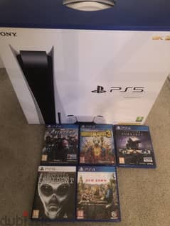 playstation 5 disc edition console White