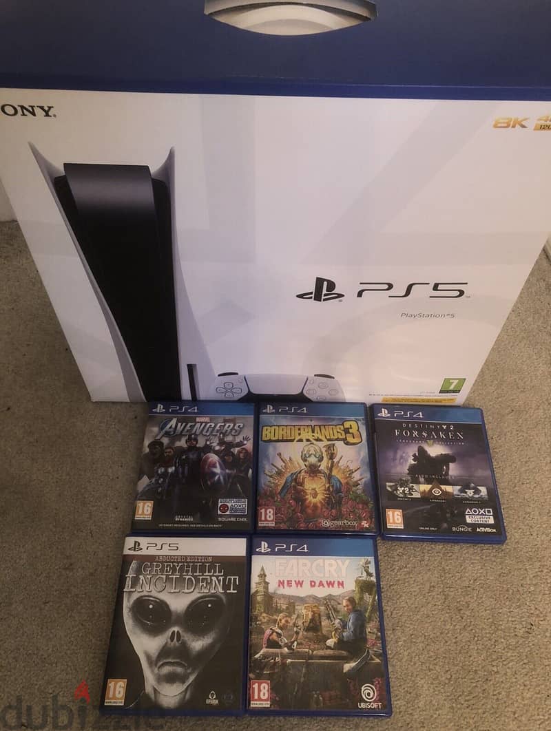 playstation 5 disc edition console White 0