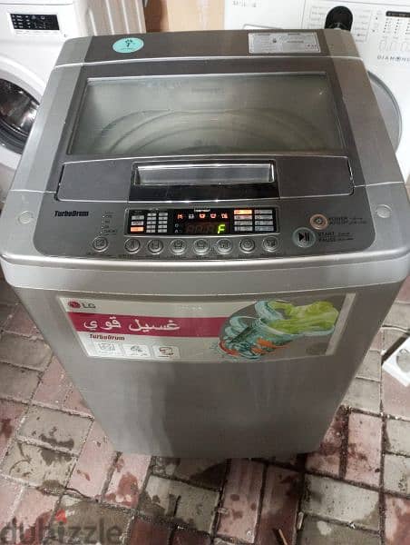 LG TOP LOD 8 KG WASHING MACHINE FOR SALE  100% GOOD CONDITION 0