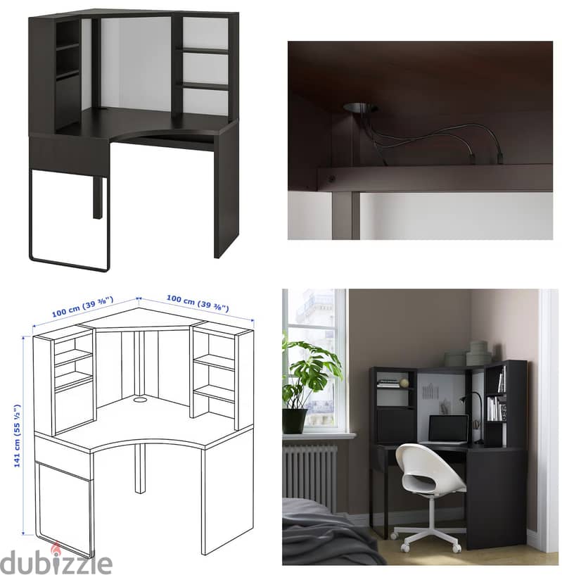 Desk Ikea - Corner workstation 1