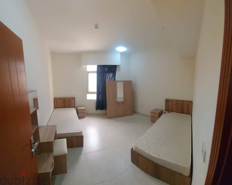 For rent furnished apartments in building in bin mahmoud 2 4