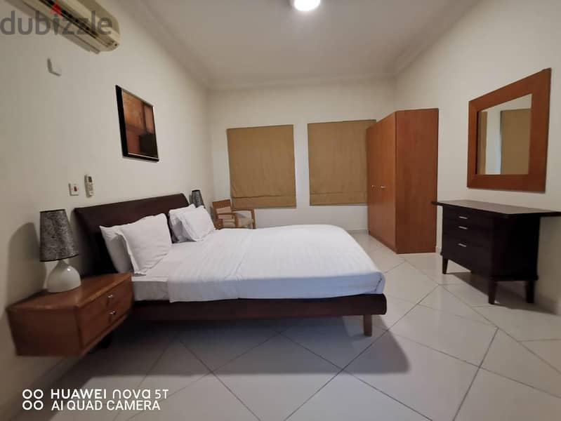 MONTHLY RENTAL 1BHK (KAHRAMAA, WIFI AND CLEA 1