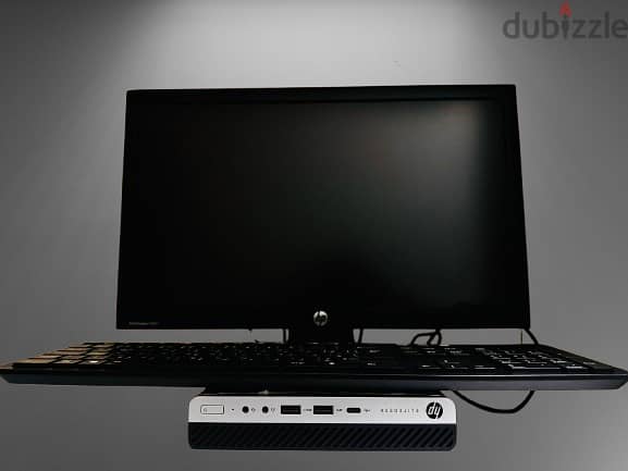 Mini Computer with 20 Inch Monitor, Keyboard, Mouse, and Cables 5