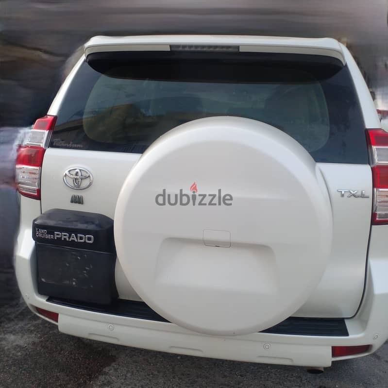 Toyota Prado 2015 White  used by Single owner 1