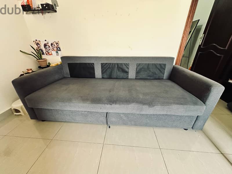 Perfect condition IKEA FRIHETEN three seater Sofa-Bed for sale-urgent 1