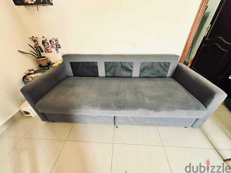 Perfect condition IKEA FRIHETEN three seater Sofa-Bed for sale-urgent 2