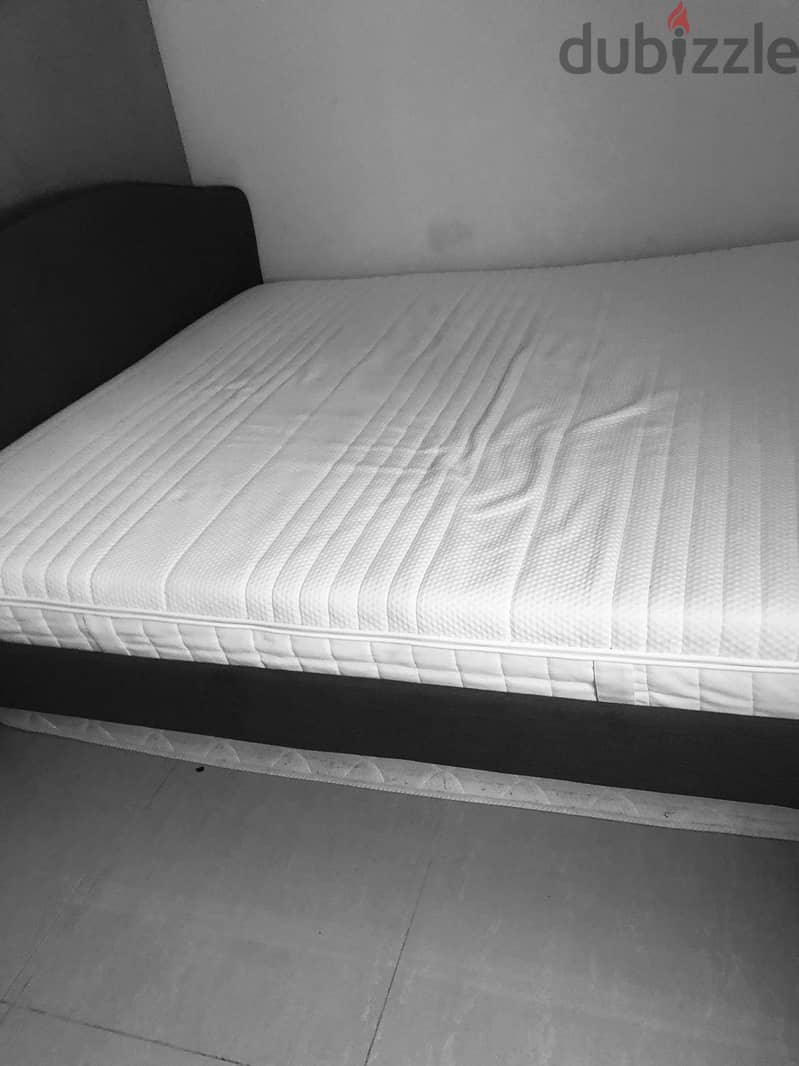 IKEA ANNELAND 180*200 (new price QAR3400) Foam Spring Mattress in per 2