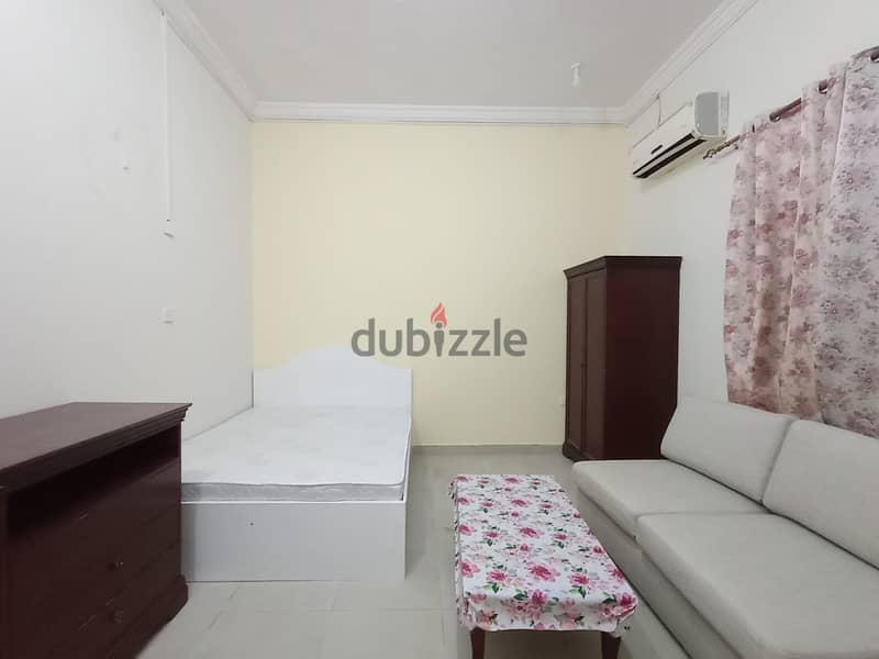 furnished studio available markhiya near tawar mall 0