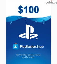 PlayStation Store USD Gift Card PS PSN