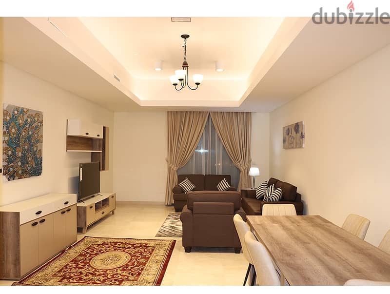 Brand New Fully/Semi-Furnished 1 BHK Apartment in Lusail 2