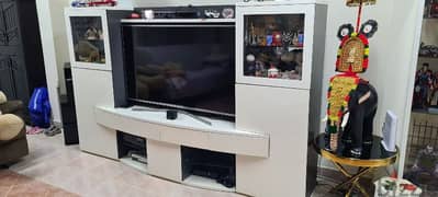 TV Cabinet, can fit upto 65 inch TV 0