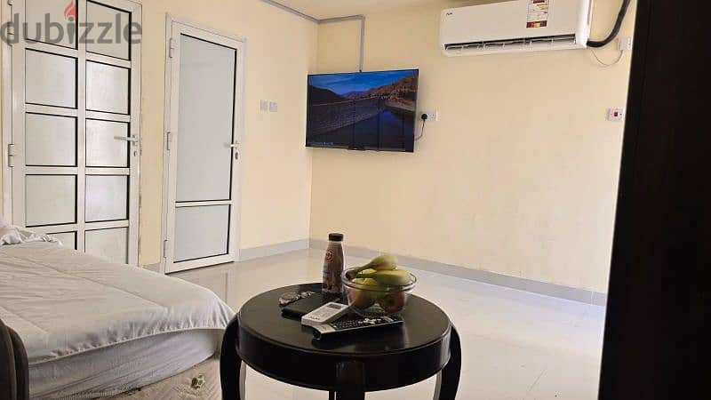 Fully furnished Studio for family at alnasr area 0