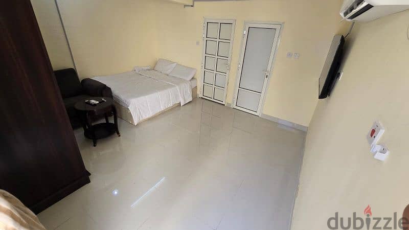 Fully furnished Studio for family at alnasr area 2