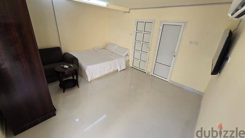 Fully furnished Studio for family at alnasr area 4