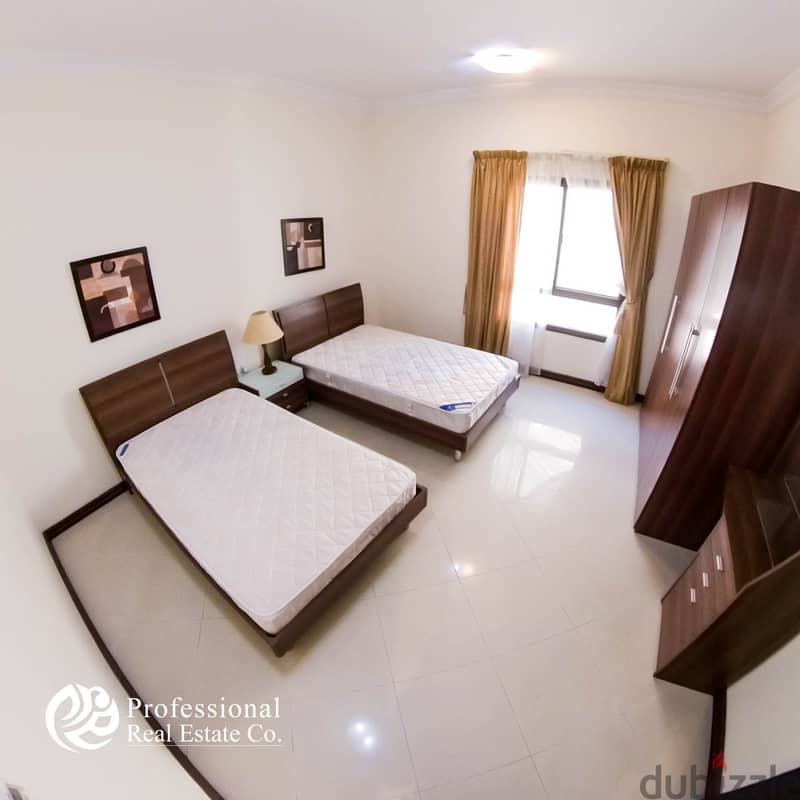 Fully Furnished | 3 BHK Apartment in Al Sadd | Near Millennium Hotel 2