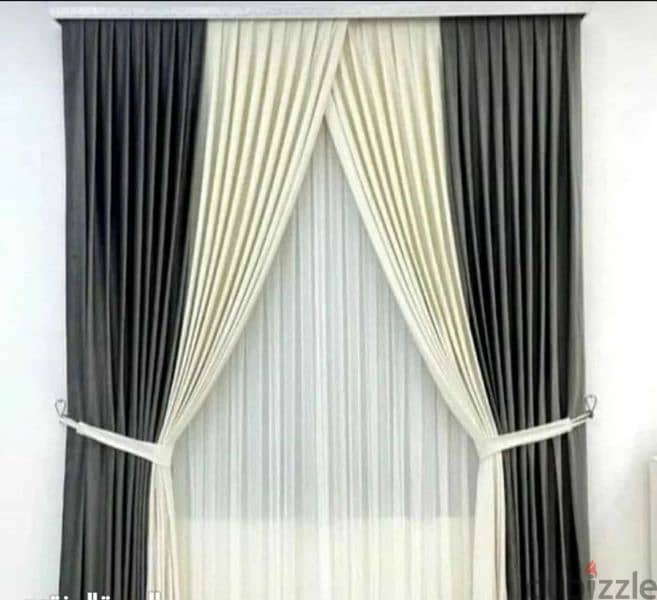 Curtains Shop / We Making All Type New Curtains Anywhere Doha 6