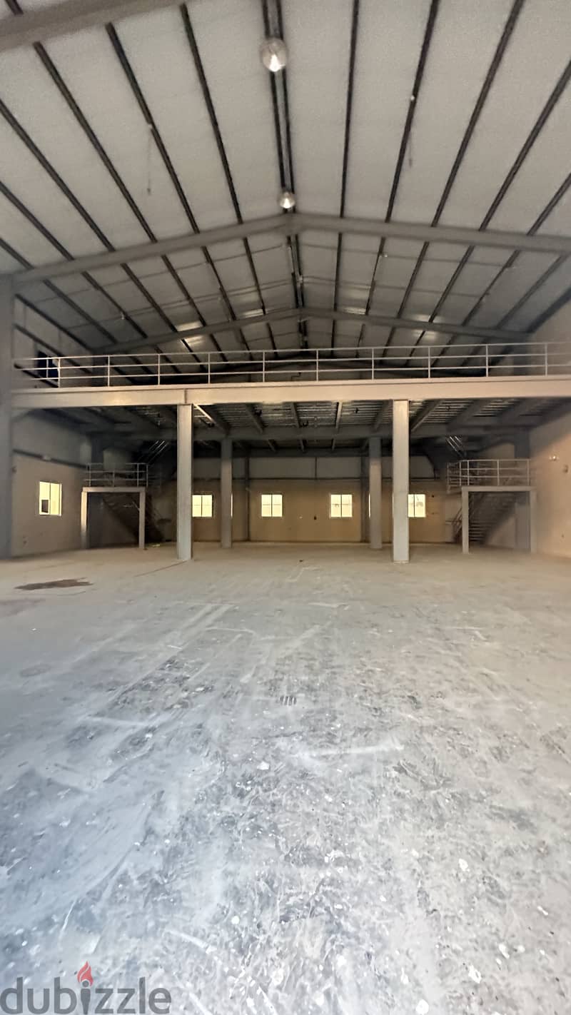 600 Store with 6 Room & Office For Rent - Birkat 2