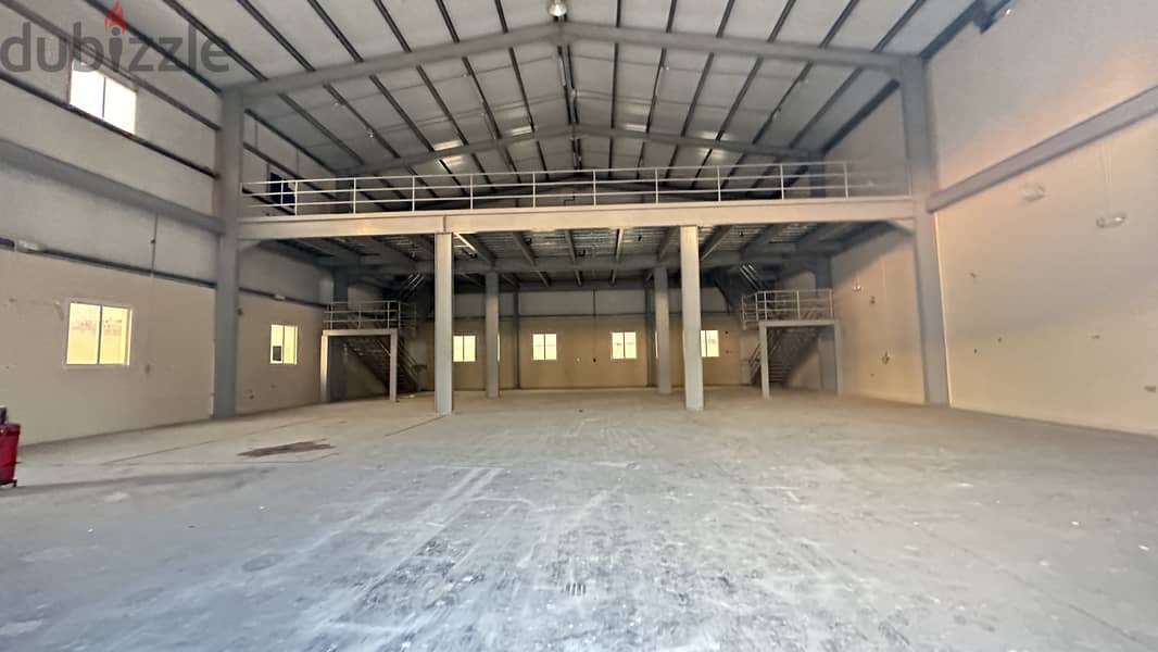 600 Store with 6 Room & Office For Rent - Birkat 3