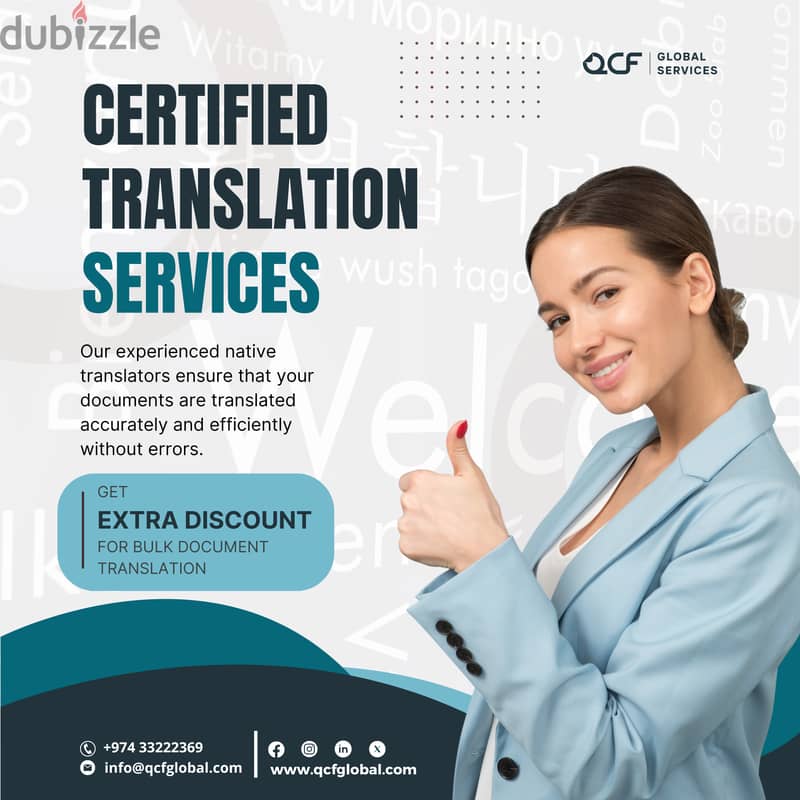 Best Qulaity & Certified Translation Services in Qatar- Do it Fast! 1