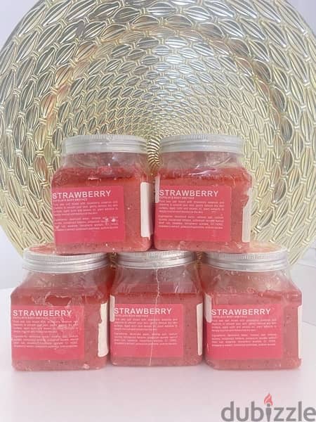 Strawberry Exfoliating Body Scrub 0