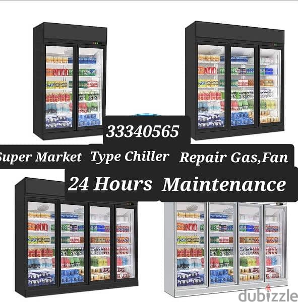 Repair Big Glass Chiller Like Super Market Fridge,Ac,Fridge Tank Coler 4