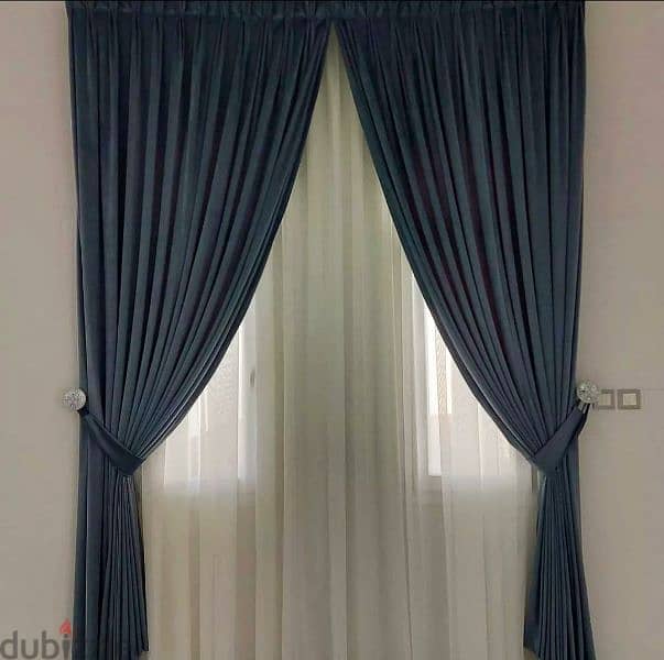 AL Naimi Curtains Shop / We Making New Curtain - Rollers - Blackout 9