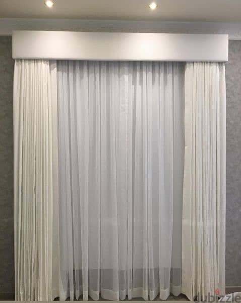 AL Naimi Curtains Shop / We Making New Curtain - Rollers - Blackout 1